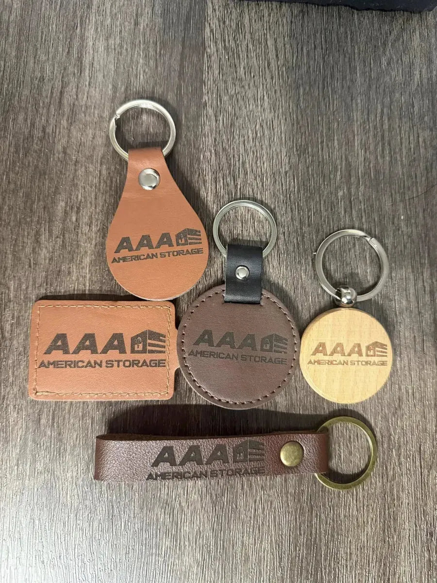 laser engraved keychains