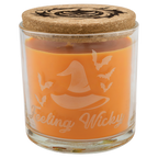 Personalized 14 oz. Scented Glass Candle with Cork Lid