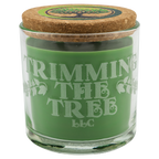 Personalized 14 oz. Scented Glass Candle with Cork Lid