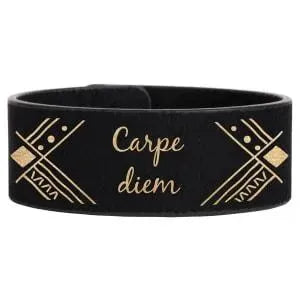 Personalized Leatherette Cuff Bracelet - Midwestern Laser Art