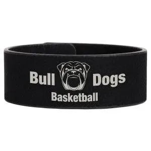 Personalized Leatherette Cuff Bracelet - Midwestern Laser Art