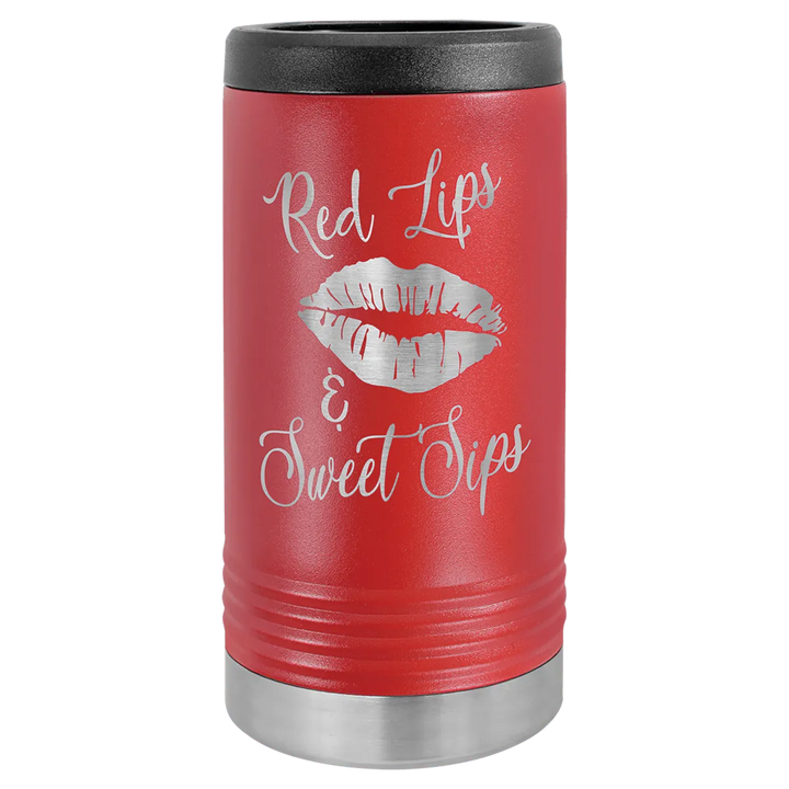Personalized Slim Polar Camel Beverage Holder - Midwestern Laser Art