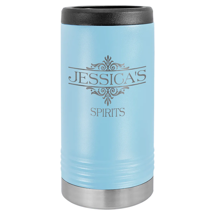 Personalized Slim Polar Camel Beverage Holder - Midwestern Laser Art