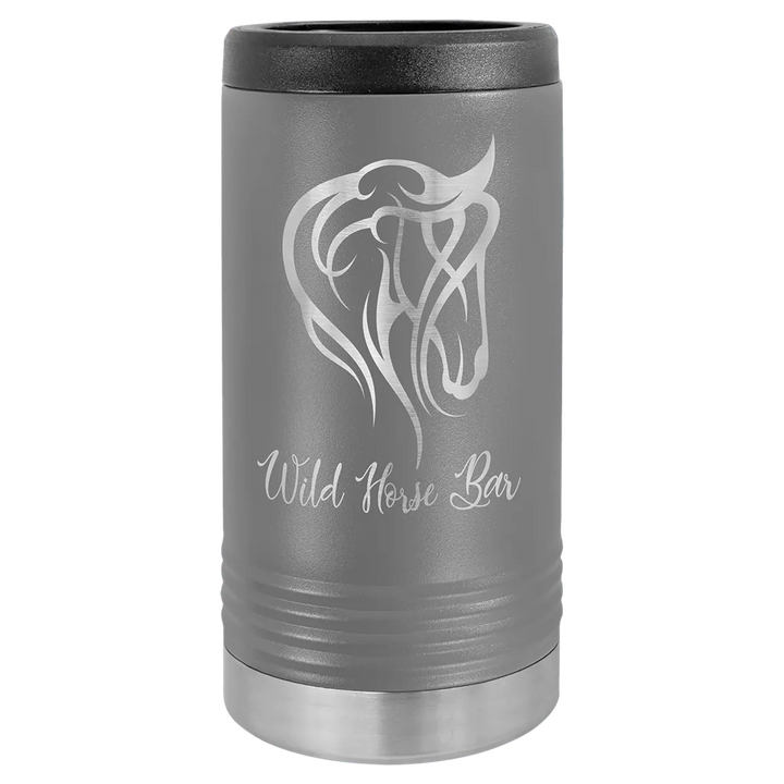 Personalized Slim Polar Camel Beverage Holder - Midwestern Laser Art