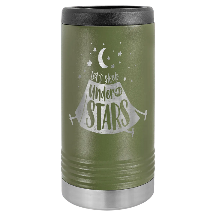 Personalized Slim Polar Camel Beverage Holder - Midwestern Laser Art
