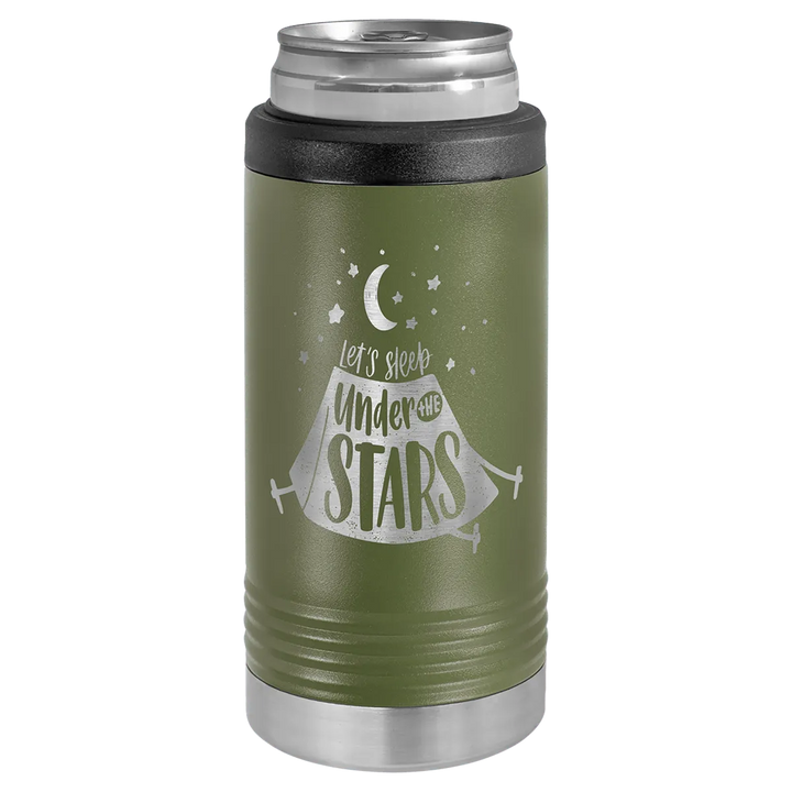 Personalized Slim Polar Camel Beverage Holder - Midwestern Laser Art