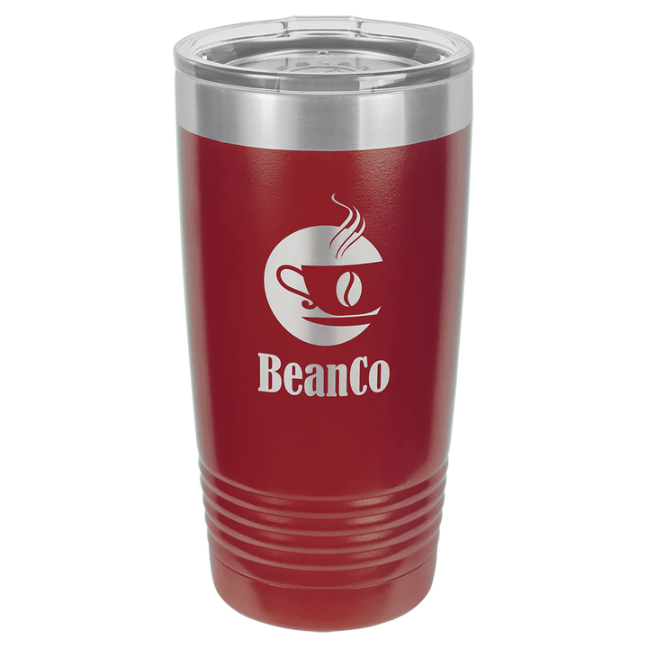 Personalized 20 oz. Polar Camel Ringneck Tumbler with Lid - Midwestern Laser Art