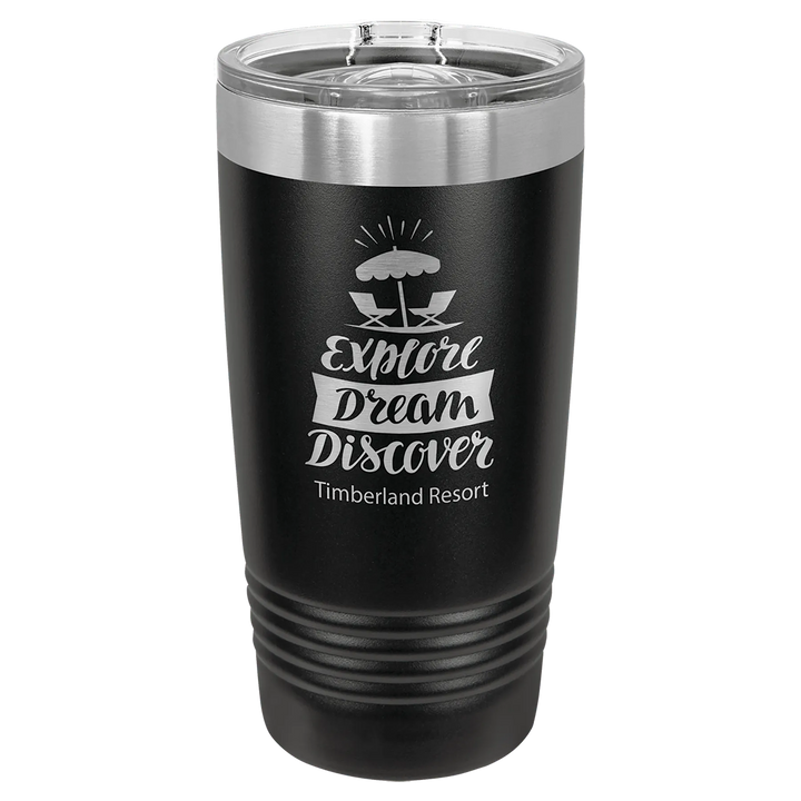 Personalized 20 oz. Polar Camel Ringneck Tumbler with Lid - Midwestern Laser Art