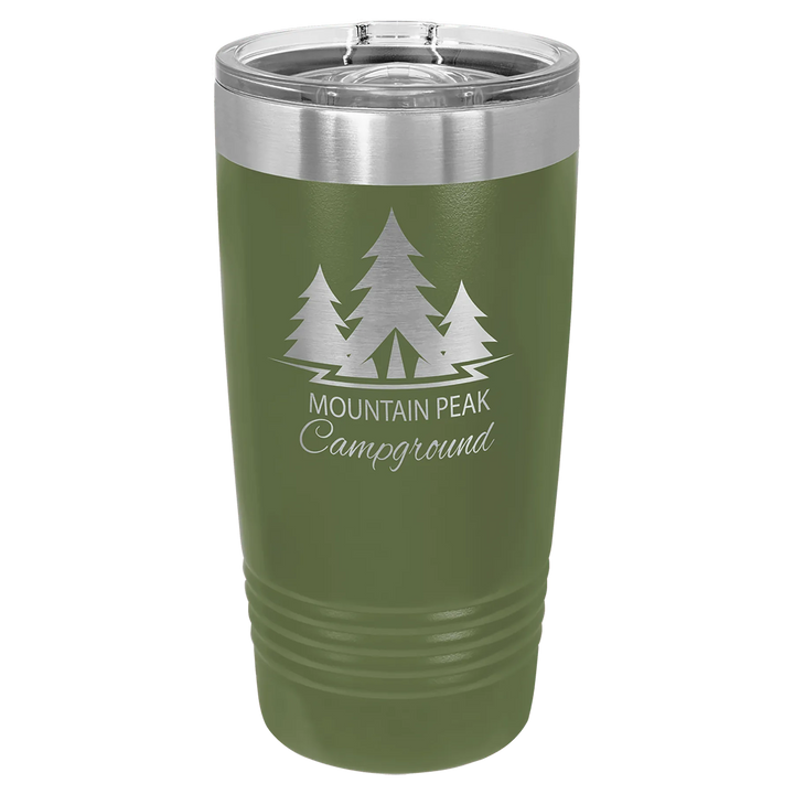Personalized 20 oz. Polar Camel Ringneck Tumbler with Lid - Midwestern Laser Art