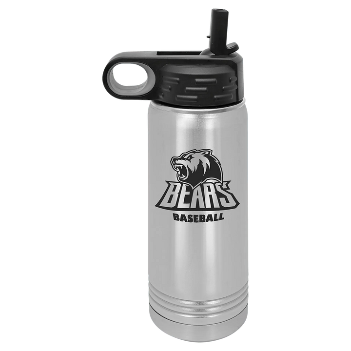 Personalized 20 oz. Polar Camel Water Bottle - Midwestern Laser Art