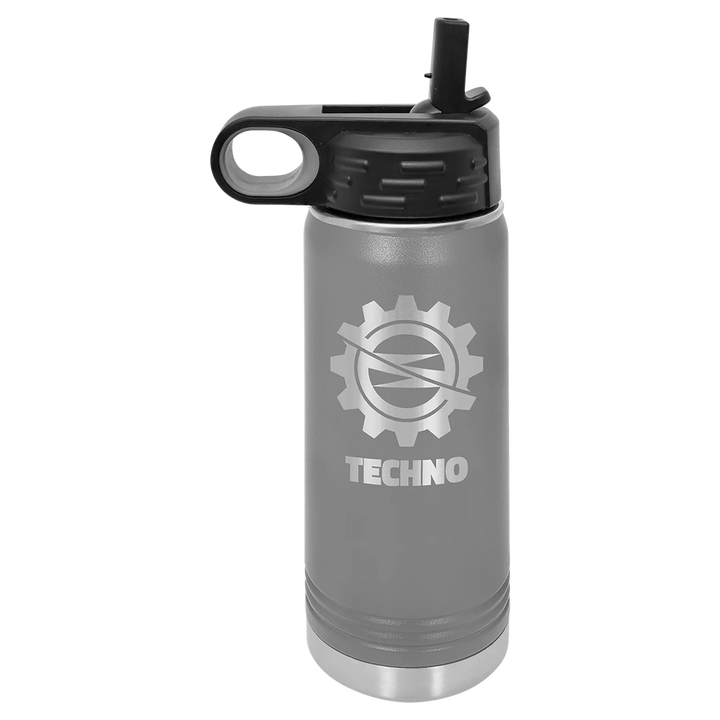 Personalized 20 oz. Polar Camel Water Bottle - Midwestern Laser Art