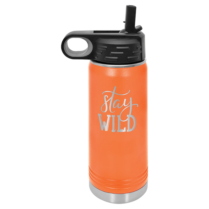 Personalized 20 oz. Polar Camel Water Bottle - Midwestern Laser Art