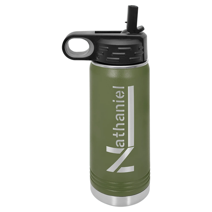 Personalized 20 oz. Polar Camel Water Bottle - Midwestern Laser Art