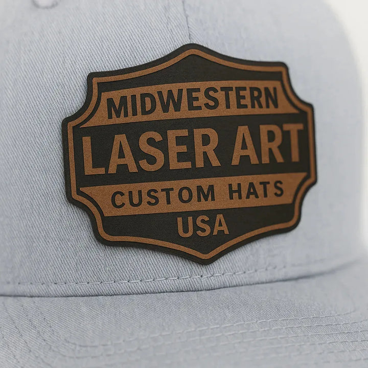 Custom Richardson 112 Hat – Laser Engraved Patch - Midwestern Laser Art