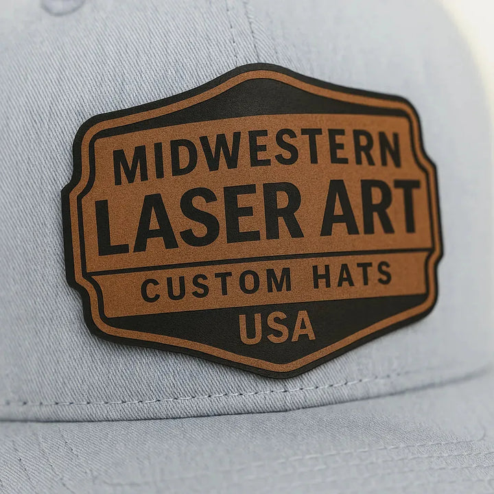 Custom Richardson 112 Hat – Laser Engraved Patch - Midwestern Laser Art