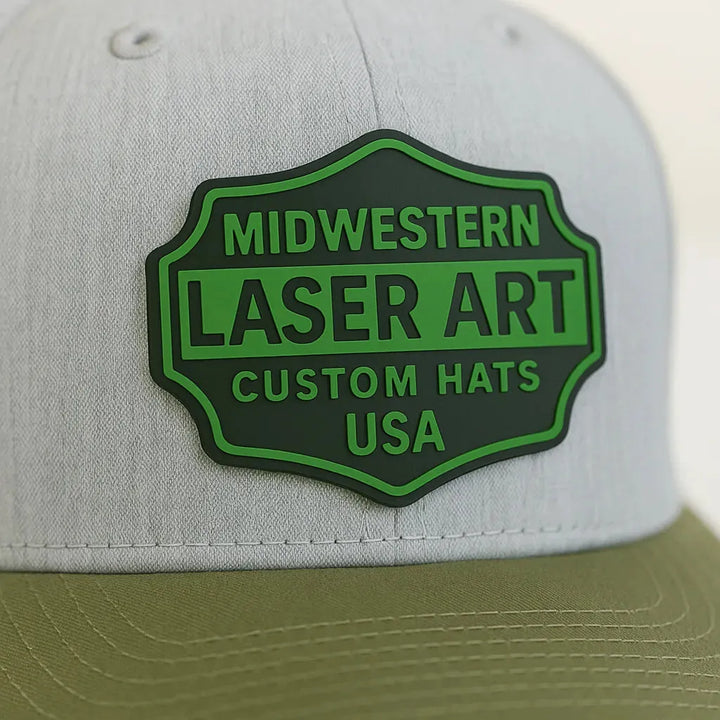 Custom Richardson 112 Hat – Laser Engraved Patch - Midwestern Laser Art