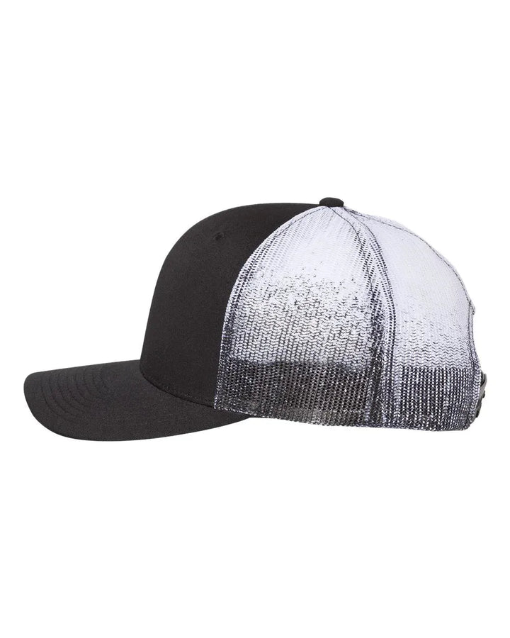 Custom Richardson 112PM Hat – Laser Engraved Patch with Printed Mesh - Midwestern Laser Art