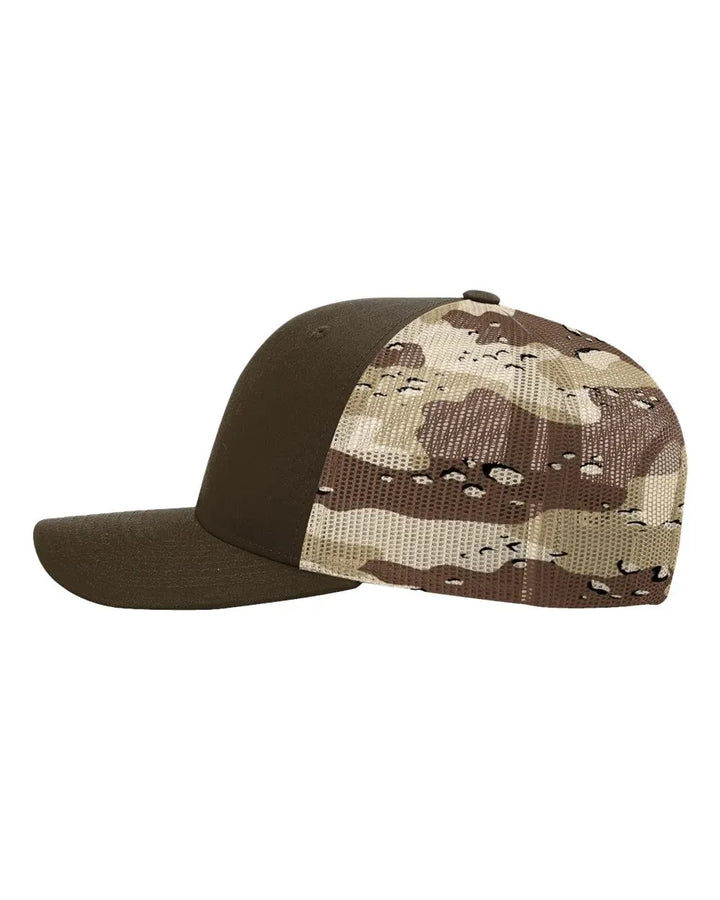 Custom Richardson 112PM Hat – Laser Engraved Patch with Printed Mesh - Midwestern Laser Art