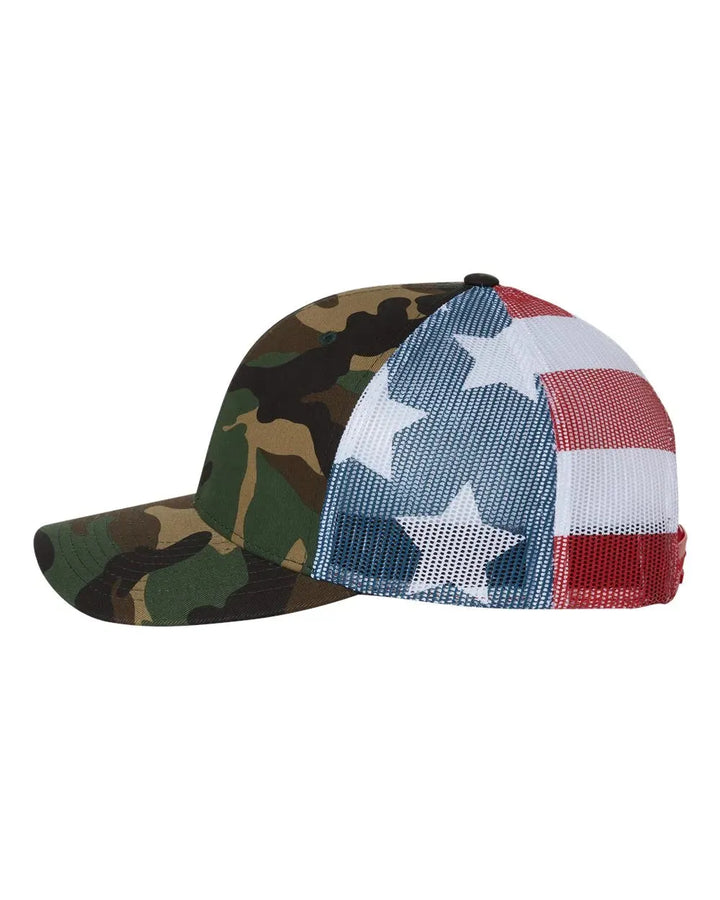 Custom Richardson 112PM Hat – Laser Engraved Patch with Printed Mesh - Midwestern Laser Art