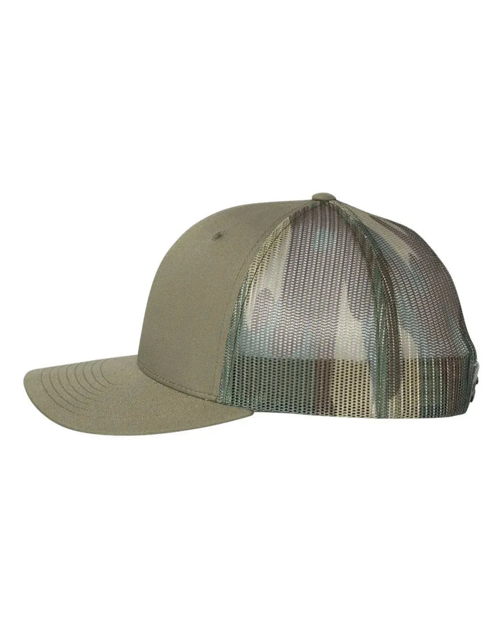 Custom Richardson 112PM Hat – Laser Engraved Patch with Printed Mesh - Midwestern Laser Art