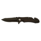 Bison River 4½" Multi-Color Rescue Knife – Custom Laser Engraved Safety Tool by 1a7704-f3.myshopify.com – Knife