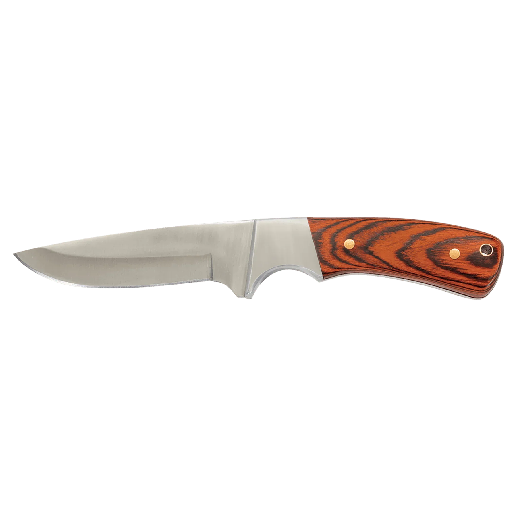 Bison River 7 3/4" Custom Engraved Pakkawood Fixed Blade Knife with Leather Sheath by 1a7704-f3.myshopify.com – Knife