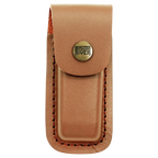Bison River 4" Custom Engraved Wood Folding Knife with Leather Sheath by 1a7704-f3.myshopify.com – Knife
