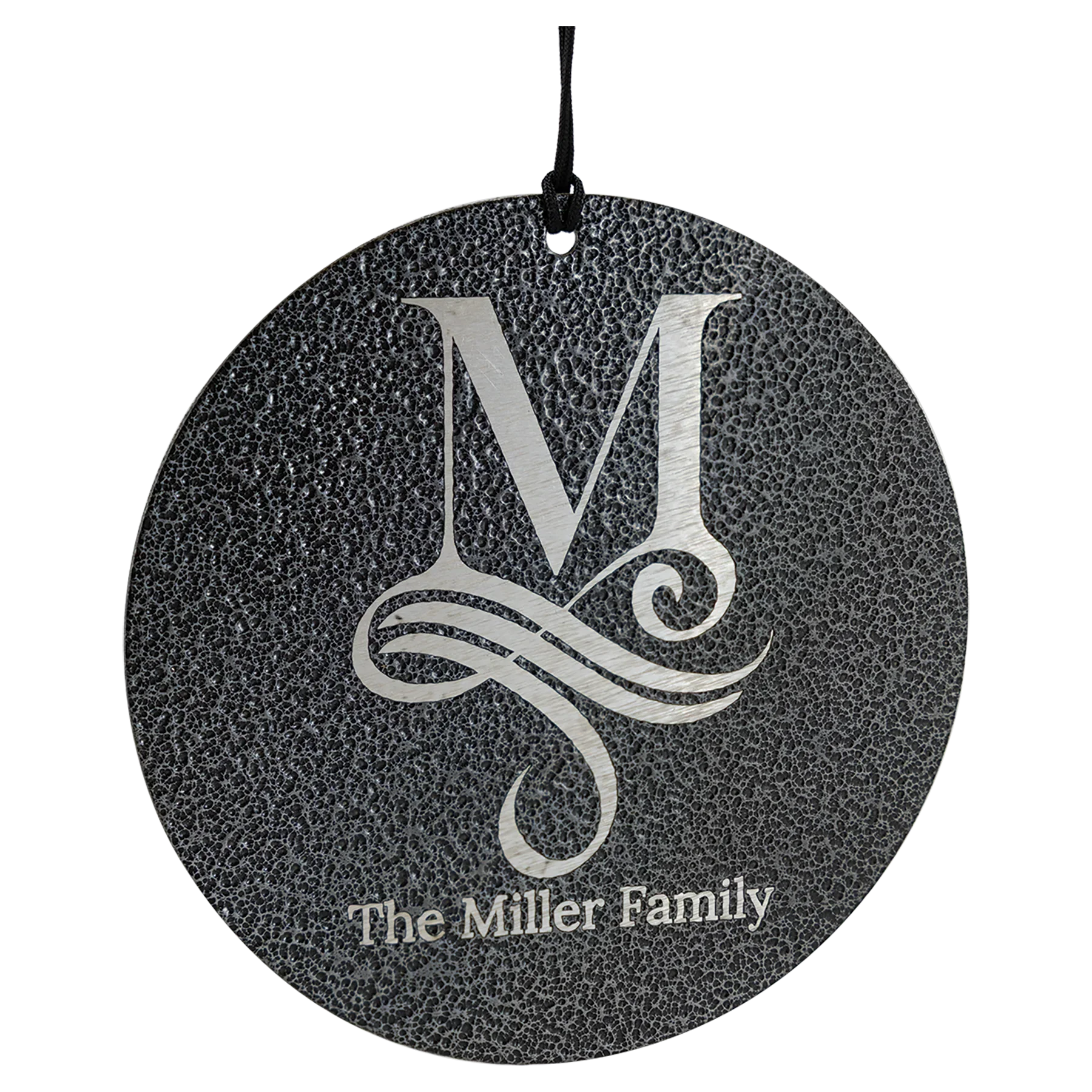 Black Powder Coated Aluminum Wind Chime Engraved Custom Engraving 30 Inch Or 36 Inch Length by 1a7704-f3.myshopify.com – Home Decor