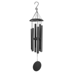 Black Powder Coated Aluminum Wind Chime Engraved Custom Engraving 30 Inch Or 36 Inch Length by 1a7704-f3.myshopify.com – Home Decor