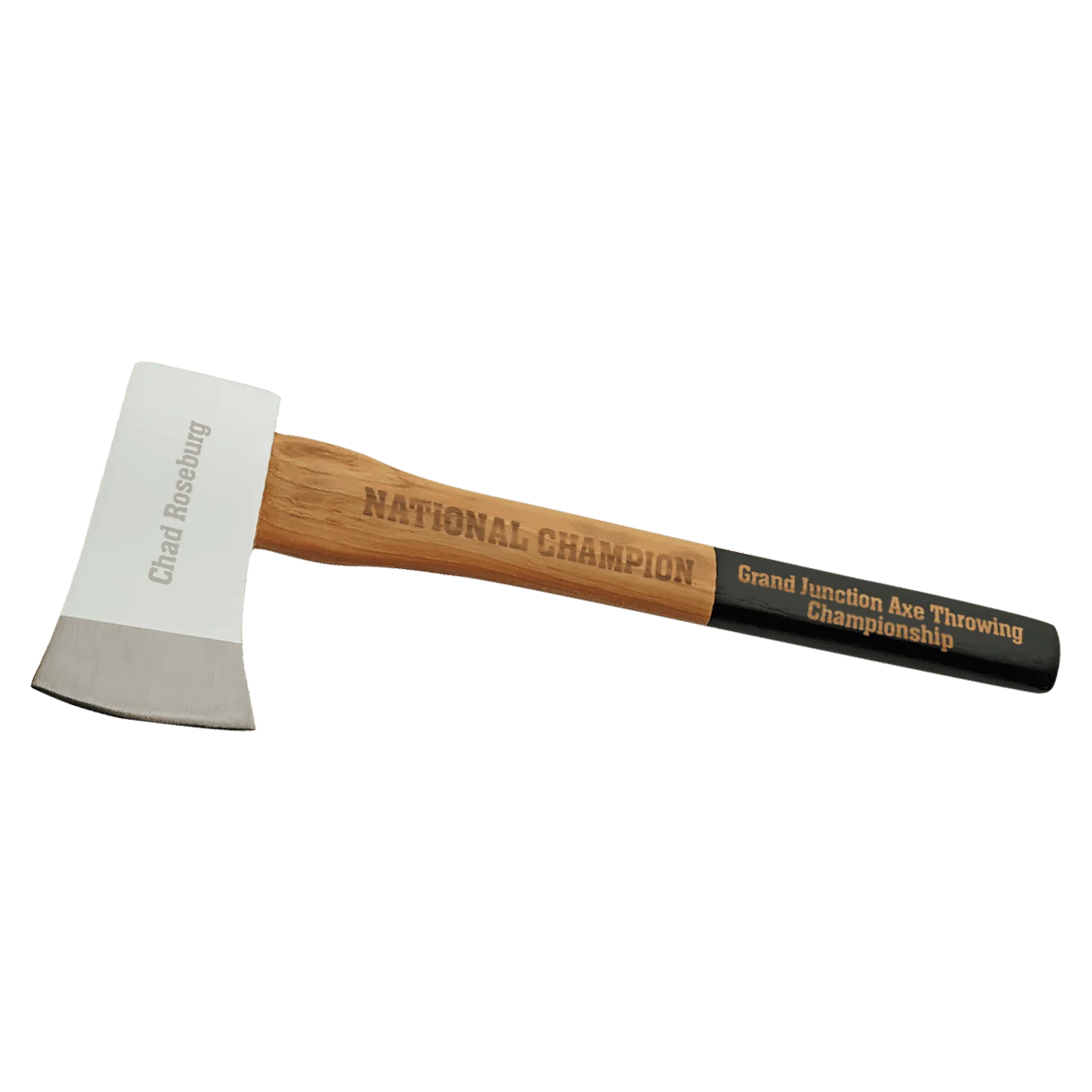 Custom Laser Engraved 16" Tournament Throwing Axe with Nylon Sheath & Blade Guard – WATL Approved by 1a7704-f3.myshopify.com – Throwing Axe