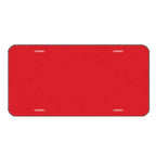 Personalized Aluminum License Plate – 6" x 12" Custom Laser Engraved