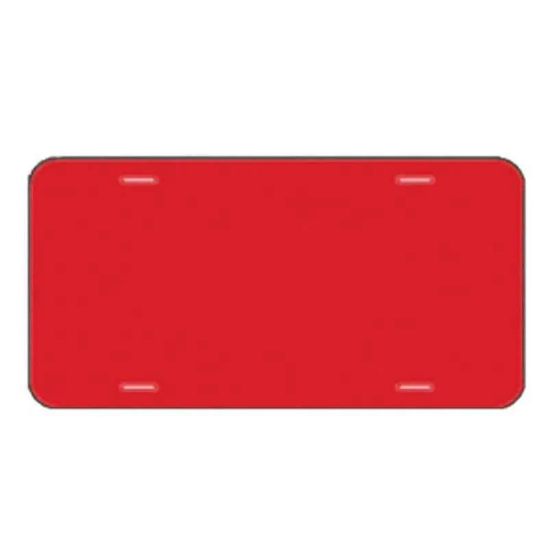 Personalized Aluminum License Plate – 6" x 12" Custom Laser Engraved