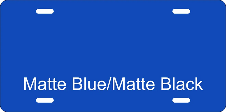 Personalized Aluminum License Plate – 6" x 12" Custom Engraved by 1a7704-f3.myshopify.com – License Plate