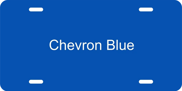 Personalized Aluminum License Plate – 6" x 12" Custom Laser Engraved