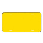 Personalized Aluminum License Plate – 6" x 12" Custom Laser Engraved