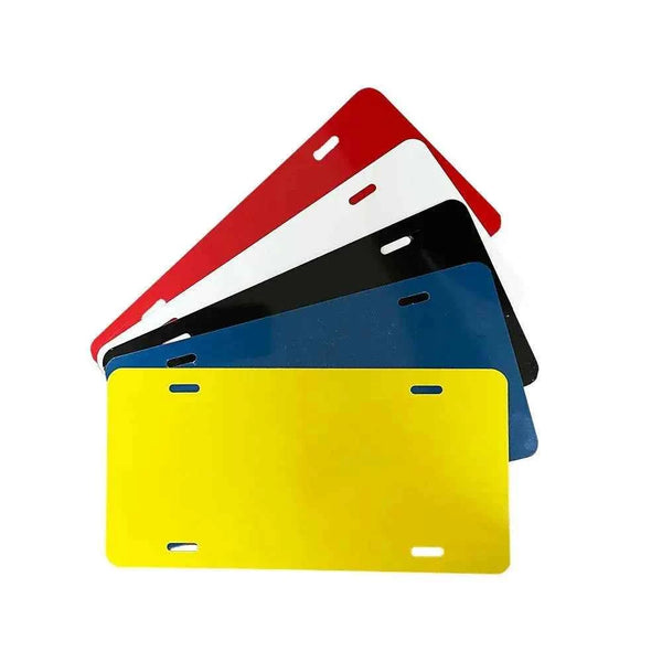 Personalized Aluminum License Plate – 6" x 12" Custom Engraved by 1a7704-f3.myshopify.com – License Plate