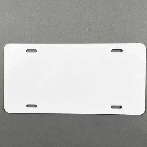 Personalized Aluminum License Plate – 6" x 12" Custom Laser Engraved