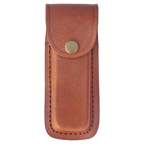 Custom Laser Engraved Bison River Leather Knife Sheath with Snap Closure – Fits Folding Knives up to 5" by 1a7704-f3.myshopify.com – Knife Sheath