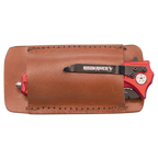 Custom Laser Engraved Bison River 4½" Double-Sided Leather Belt Sheath by 1a7704-f3.myshopify.com – Knife Sheath