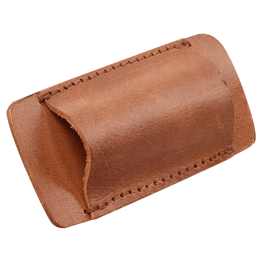 Custom Laser Engraved Bison River 4½" Double-Sided Leather Belt Sheath by 1a7704-f3.myshopify.com – Knife Sheath