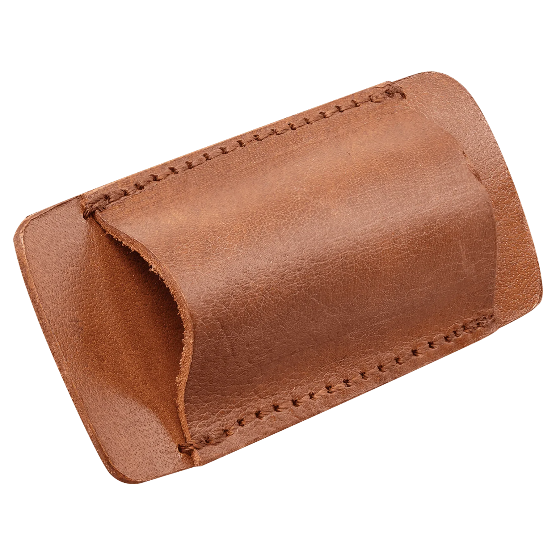 Custom Laser Engraved Bison River 4½" Double-Sided Leather Belt Sheath by 1a7704-f3.myshopify.com – Knife Sheath