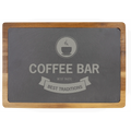 Custom Engraved 13" x 9" Acacia Wood & Slate Cutting Board by 1a7704-f3.myshopify.com – Cutting Board