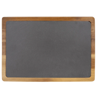 Custom Engraved 13" x 9" Acacia Wood & Slate Cutting Board by 1a7704-f3.myshopify.com – Cutting Board