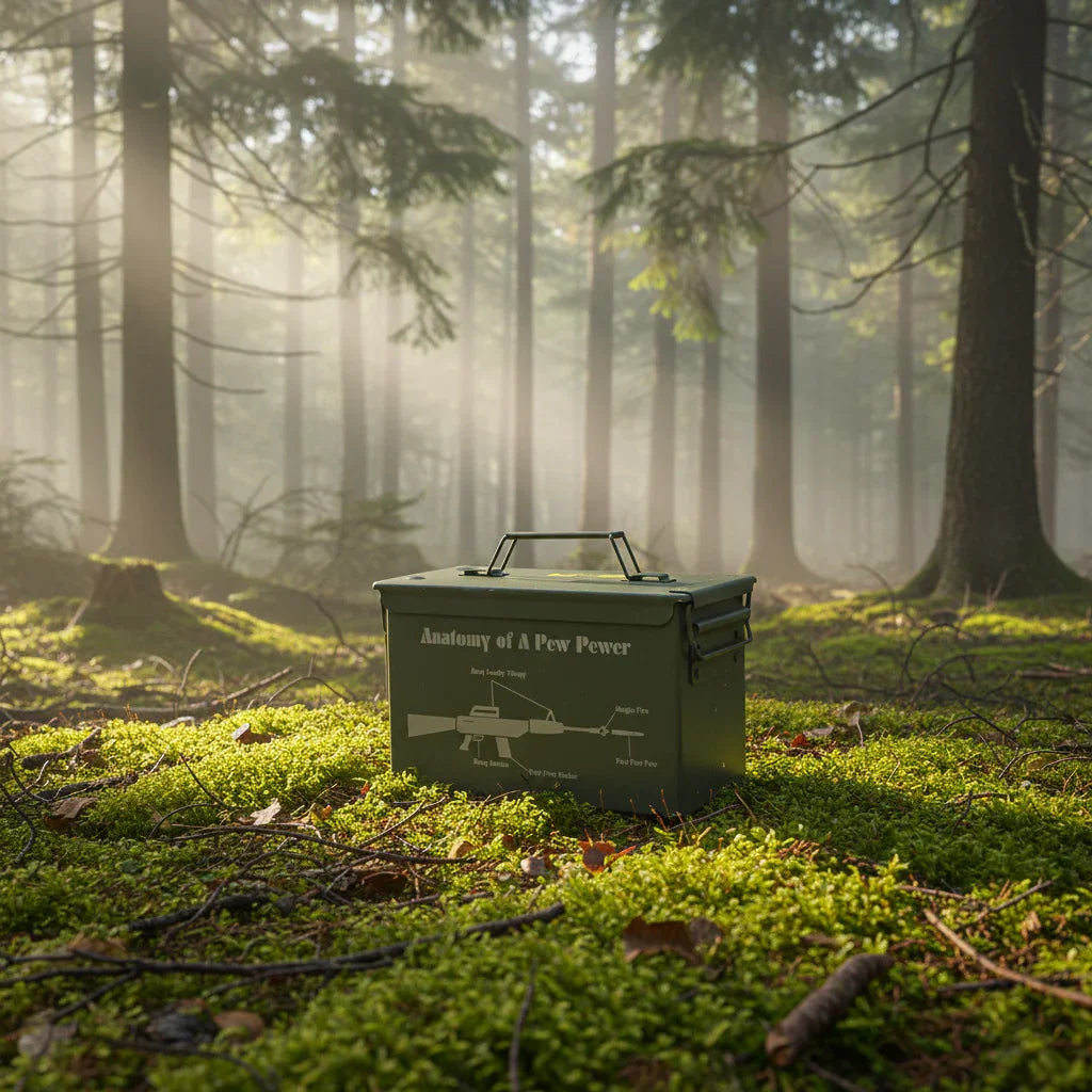 Custom Laser-Engraved Military Surplus Steel Ammo Can – 30 Cal, 50 Cal & Fat 50 Options by 1a7704-f3.myshopify.com – Ammo Can