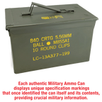 Custom Laser-Engraved Military Surplus Steel Ammo Can – 30 Cal, 50 Cal & Fat 50 Options by 1a7704-f3.myshopify.com – Ammo Can