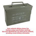 Custom Laser-Engraved Military Surplus Steel Ammo Can – 30 Cal, 50 Cal & Fat 50 Options by 1a7704-f3.myshopify.com – Ammo Can