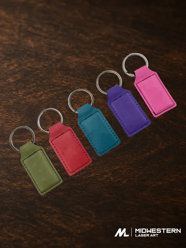 Premium Leatherette Keychains – Custom Engraved by 1a7704-f3.myshopify.com – Keychain
