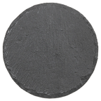 4" Round Slate Coaster – Custom Laser Engraved by 1a7704-f3.myshopify.com – Coaster