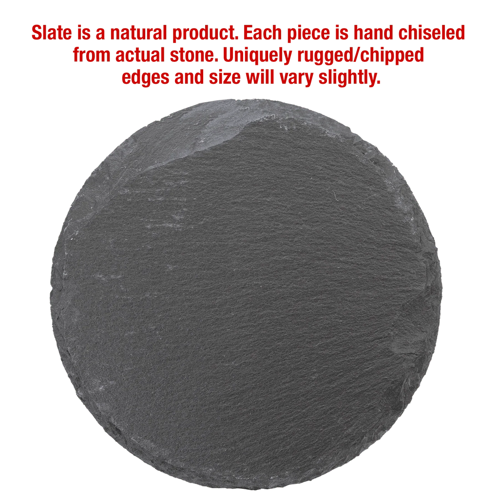 4" Round Slate Coaster – Custom Laser Engraved by 1a7704-f3.myshopify.com – Coaster