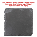 4" x 4" Square Slate Coaster – Custom Laser Engraved by 1a7704-f3.myshopify.com – Coaster